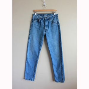 Vintage 1980s Levi’s 501 Jeans - Faded Medium Blue